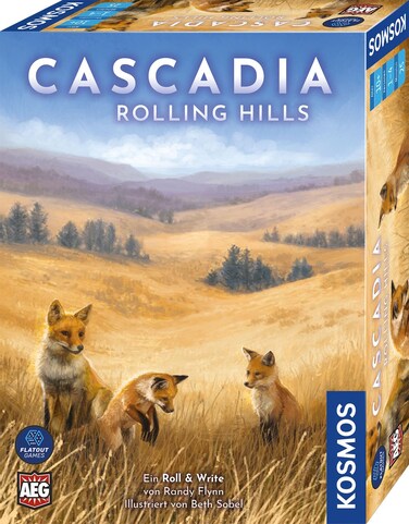 Kosmos Cascadia Rolling Hills: Spiel