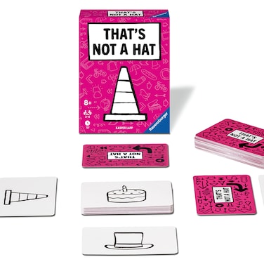 Ravensburger That's Not A Hat - Fun Bluffing &amp; Memory Party Game for All Ages Components   Ideal for Family Gatherings   Great Replay Value   FSC-Certified Materials