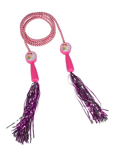 Simba 107302268 Skipping Rope Unicorn with PomPom, Rope 220 cm, from 5 Years
