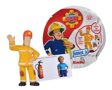 Simba 109251042 Fireman Sam Fireman Collectible Figures Series 2, 12 Assortments, 5-7 cm
