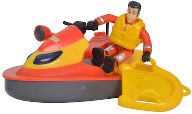 Simba 109251048038 Sam The Fireman Water Bike Juno with Elvis Character, 3 Years, wielokolorowy