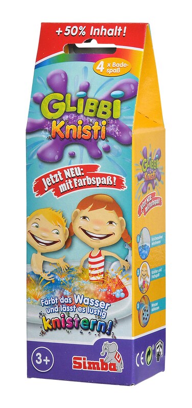 Simba 105953427 Glibbi Knisti 4-Pack