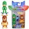 Simba PJ Masks Gekko &amp; Armadylan 8cm 3" Articulated Play Figure Toys with Accessories