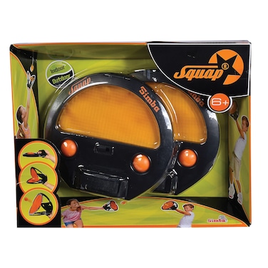 Squap Catch Ball Game - 2 pc Set - Includes 2 Squaps &amp; 4 Balls, Outdoor/Indoor Ball Game, Kids &amp; Family Active Game