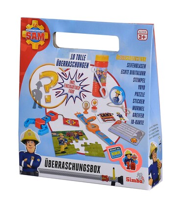 Fireman Sam Surprise Box, 10 Pieces