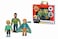 Simba 109251091 Fireman Sam Superhero Figure Set, Policeman Malcom, Norman and James, Fully Movable, 7.5 cm