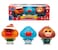 Simba OggyOggy 109356133 Figure Set with Oggy, Sporty and Mallow, 7 cm Toy Figures, Children's Series, Baby Cat, Kittens, from 3 Years