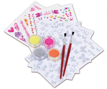 Simba 105562876 "Steffi Love Girls" Glitter Tattoos Set