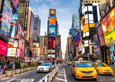 Wonder Forge Times Square New York 1000 Piece Jigsaw Puzzle for Adults   Unique, Perfectly-Fitting Pieces   Fun, Vibrant Imagery   Amazon Exclusive