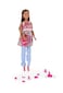 Smoby - Steffi Love Mini Doll, 105734000ETS, Pregnant Brown/Brown Hair, 29 cm