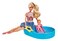 Simba Steffi Love Pool Fun 105733422 Toy Doll in a Fashionable Outfit Plays with Baby at The Paddling Pool, with Slide and Swimming Hoop, 29 cm, from 3 Years