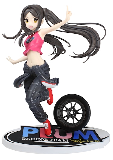 PLUM Racing Team: Original Character Suwahime (2015 Racing Version) PVC Figure Statue