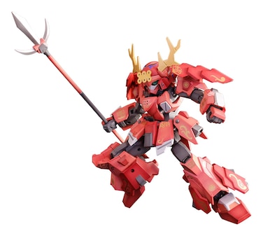 Plum Pla-Act 10: Sanada Kiwami Yoroikazari Plastic Model Kit, Multicolor