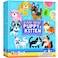 KRAFUN Easy Sewing Kit for Beginner Kids Arts &amp; Crafts, 8 Easy DIY Projects of Stuffed Animal Dolls of Puppies &amp; Kittens, Dogs and Cats, Instructions &amp; Felt, Gift for Girls, Boys, Learn to Sew
