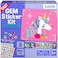 EZCRA Easy Arts and Crafts for Kids - Fun Gem Sticker Kit - 8 Unicorn Princess Themes, 990+ Stickers - Gem Art for Kids - Diamond Art Kits for Kids - Toys for Boys and Girls Age 3,4,5,6,7,8
