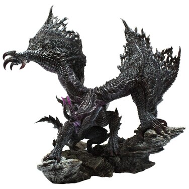 Capcom Figure Builder Creator's Model Black Avenguryu Gore Magara Reprint Version Approx. H 8.1 x W 9.3 x D 9.4 inches (205 x 235 x 240 mm)