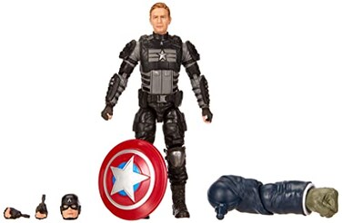 Avengers Hasbro Marvel Legends Series Gamerverse 6-inch Collectible Stealth Captain America Action Figure Toy, Ages 4 and Up