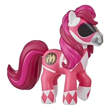 My Little Pony x Power Rangers Crossover Collection Morphin Pink Pony - Power Rangers-Inspired Collectible Pony Figure