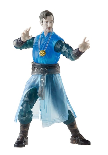 Marvel Legends Series Doctor Strange 6-inch Collectible Astral Form Doctor Strange Cinematic Universe Action Figure Toy, 2 Accessories and 2 Build-A-Figure Parts