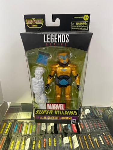 Hasbro Marvel Hasbro Legends Series 6-inch Collectible Action A.I.M. Scientist Supreme Figure and 1 Accessory and 1 Build-A-Figure Part
