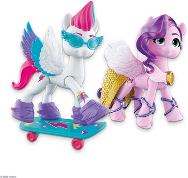 My Little Pony: A New Generation Movie Crystal Adventure Sisters Toy - 2 Figures and 40 Surprise Accessories
