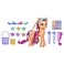 My Little Pony: A New Generation Rainbow Reveal Sunny Starscout - 6-Inch Orange Pony Toy with Surprise Rainbow Braid and 17 Accessories