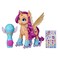 My Little Pony: A New Generation Movie Sing 'N Skate Sunny Starscout - 22.5 cm Remote Control Toy, 50 Reactions, Lights and Music, Multicolor, F1786FF2