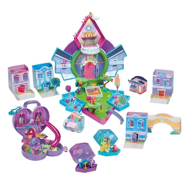 My Little Pony Mini Magic World, Mini Equestria Collection, Customisable Box with More than 120 Pieces