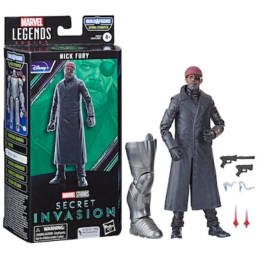 Marvel Legends Series Nick Fury, Secret Invasion Collectible 6-Inch Action Figures, Ages 4 and Up