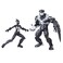 Marvel Hasbro - Venom: Space Knight Legends Pack 2 Figurines Mania &amp; Venom Space Knight 15 cm