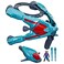 Hasbro Marvel Guardians of The Galaxy Vol.3 Galactic Spaceship,Rocket Action Figure with Vehicle and Blaster Accessory,Superhero Toys for Kids