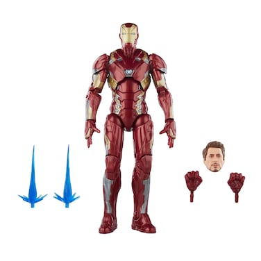 Marvel Hasbro Legends Series Iron Man Mark 46, Captain America: Civil War Collectible 6 Inch Action Figures, Legends Action Figures
