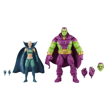 MARVEL Legends Series Drax The Destroyer Moondragon, 2 Comics-Inspired 6 Inch Action Figures