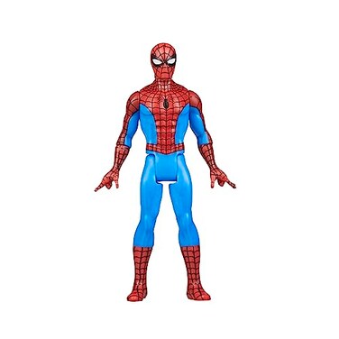 Marvel Legends Series Retro 375 Collection Spider-Man 3.75-Inch Collectible Action Figures,Toys for Ages 4 and Up