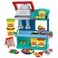 Play-Doh Kitchen Creations Busy Chef's Restaurant Playset, 2-Sided Play Kitchen Set, Preschool Cooking Toys, Kids Arts &amp; Crafts, Ages 3+