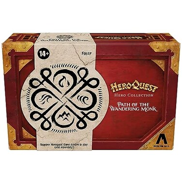 HeroQuest Hero Collection Path of The Wandering Monk Figures   Includes 2 Detailed Miniatures   Requires HeroQuest Game System to Play   Ages 14 and Up