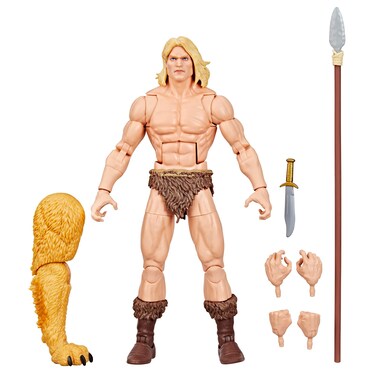 Marvel Legends Series Ka-Zar, Comics Collectible 6-Inch Action Figure with Build-A-Figure Part