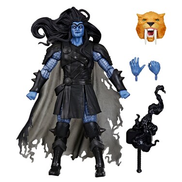 Marvel Legends Series Black Winter (Thor), Comics Collectible 6-Inch Action Figure with Build-A-Figure Part
