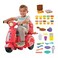Play-Doh Pizza Delivery Scooter Playset, Large Ride-On Play Food Preschool Toys, Toy Pizza Set for Kids, Arts &amp; Crafts for Boys &amp; Girls, Ages 3+