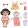 Baby Alive Super BFF Katie Kat Black Hair Dress Up Baby Doll Playset, 11 Inches, Toys for 3 Year Old Girls &amp; Boys &amp; Up (Amazon Exclusive)