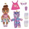 Baby Alive Super BFF Sophia Sparkle Brown Hair Dress Up Baby Doll Playset, 11 Inches, Toys for 3 Year Old Girls &amp; Boys &amp; Up (Amazon Exclusive)