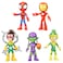 Spidey and his Amazing Friends Marvel, Friends &amp; Foes Pack, 5 Action Figures, 4-Inch, Preschool Super Hero Toys for Kids Ages 3 and Up (Amazon Exclusive)