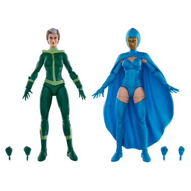 Marvel Legends Series Rogue and Destiny, X-Men Comics Collectible 6-Inch Action Figures 2-Pack (Amazon Exclusive)