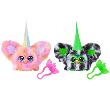 Furby Furblets Fierce &amp; Fabulous 2 Pack, Greenie-Meanie &amp; May-May with 45 Sounds Each, Electronic Plush Toys for Girls &amp; Boys 6 Years &amp; Up (Amazon Exclusive)