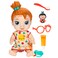 Baby Alive Lil Dreamer Dottie Doodle Sleepy Baby Doll Set, Red Hair, Fun Sleepover Theme, Preschool Toys for Girls &amp; Boys 3 Years &amp; Up
