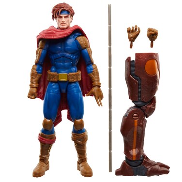 Marvel Legends Series Gambit, X-Men Comics Collectible 6-Inch Scale Action Figure