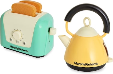 Casdon Morphy Richards Toaster &amp; Kettle   Interactive Toy Toaster &amp; Kettle for Children Aged 3+   Looks Just Like The Real Thing for Endless Fun!