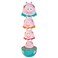 Toomies Peppa Pig Nesting Family - Includes Peppa Pig, Mummy Pig, Daddy Pig and Rattling George - Sorting and Pouring Toddler Bath Toys - Toddler Water Toys for Bath or Pool - Ages 18 Months and Up