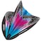 RED DRAGON Peter Wright Snakebite Hardcore Freestyle Pink and Blue Dart Flights - 3 Sets Per Pack (9 Dart Flights in Total)