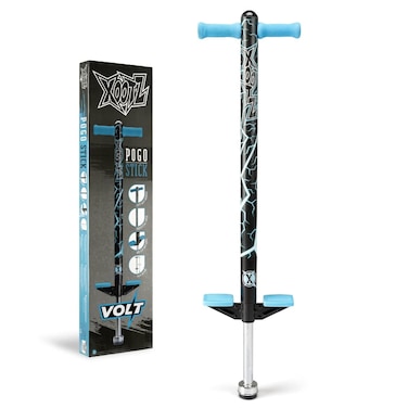 Xootz Pogo Stick   Volt Design for Kids, Boys and Girls, Soft Foam Handlebars, Ages 5+, Up to 35kg